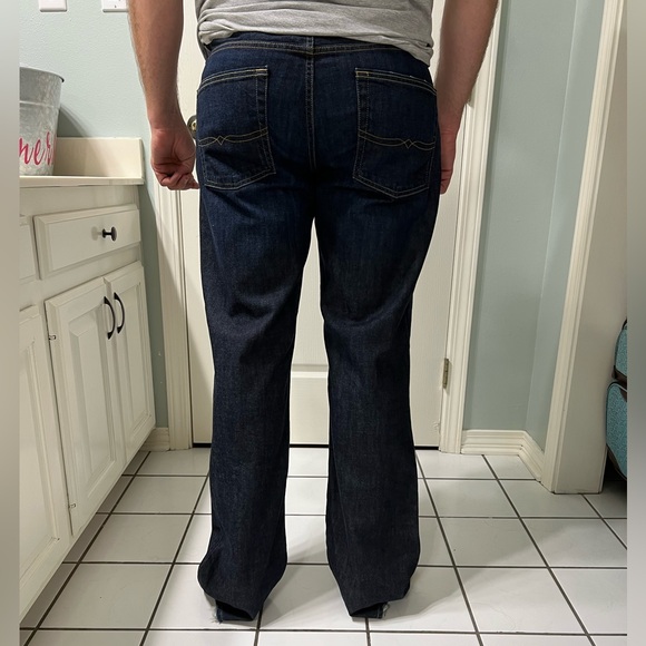 Lucky Jeans 36x32 men’s dark blue jeans - Picture 3 of 7
